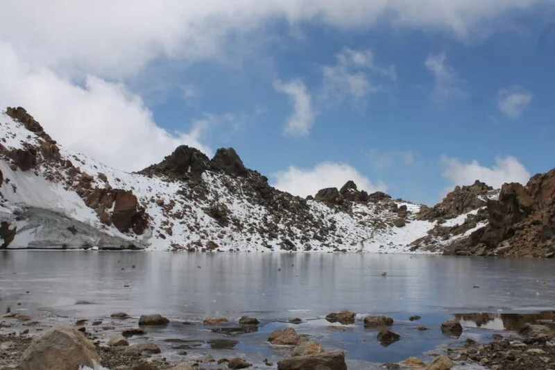 Sablan peak lake Sablan peak lake