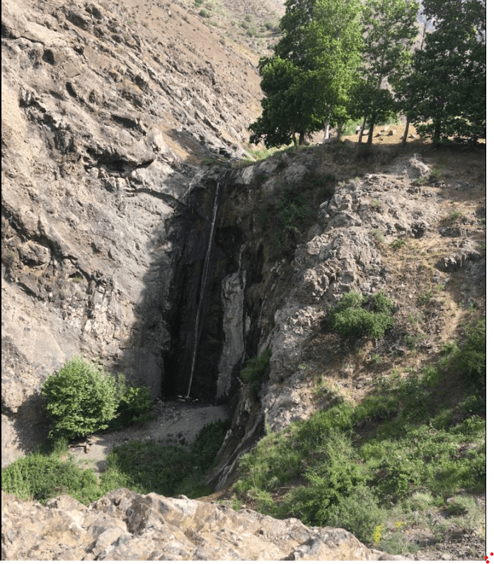 Nemark waterfall