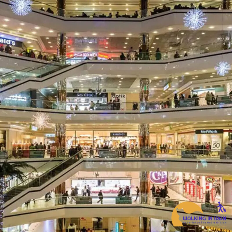 Shopping centers and traditional markets in Kish Island
