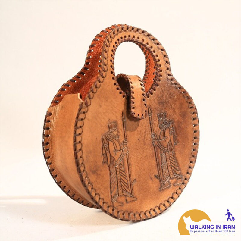 Engraving on leather